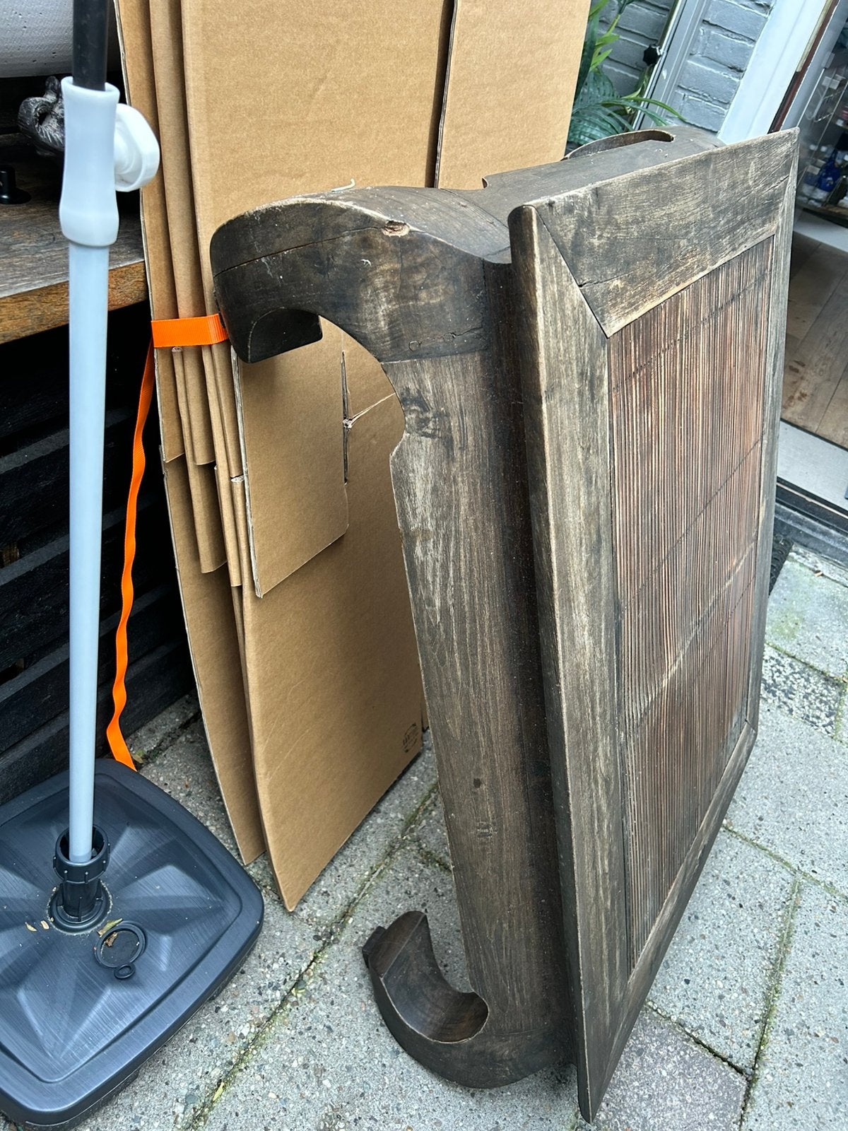 Opiumtafel 80 x 100 x 35cm, Huis en Inrichting, Tafels | Salontafels, Ophalen, 100 tot 150 cm, 50 tot 100 cm, Zo goed als nieuw