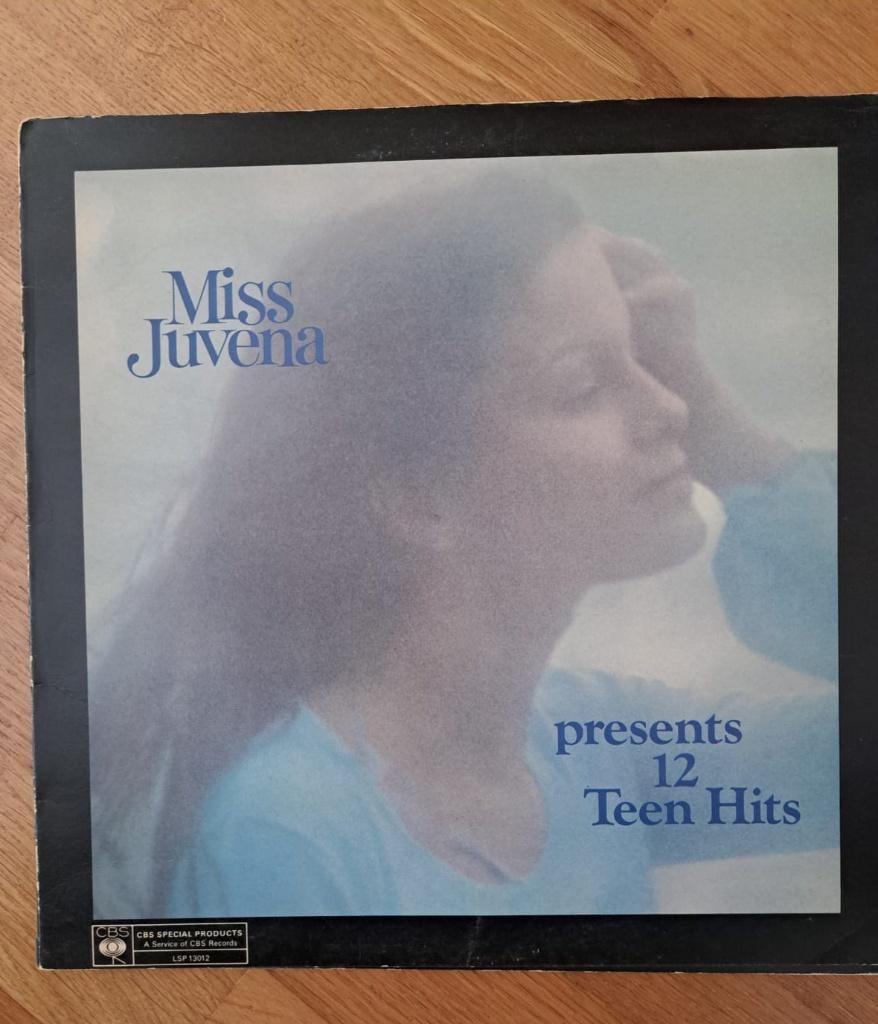 LP Vinyl - Miss Juvena Presents 12 Teen Hits - 1974, Ophalen of Verzenden, Gebruikt, 12 inch