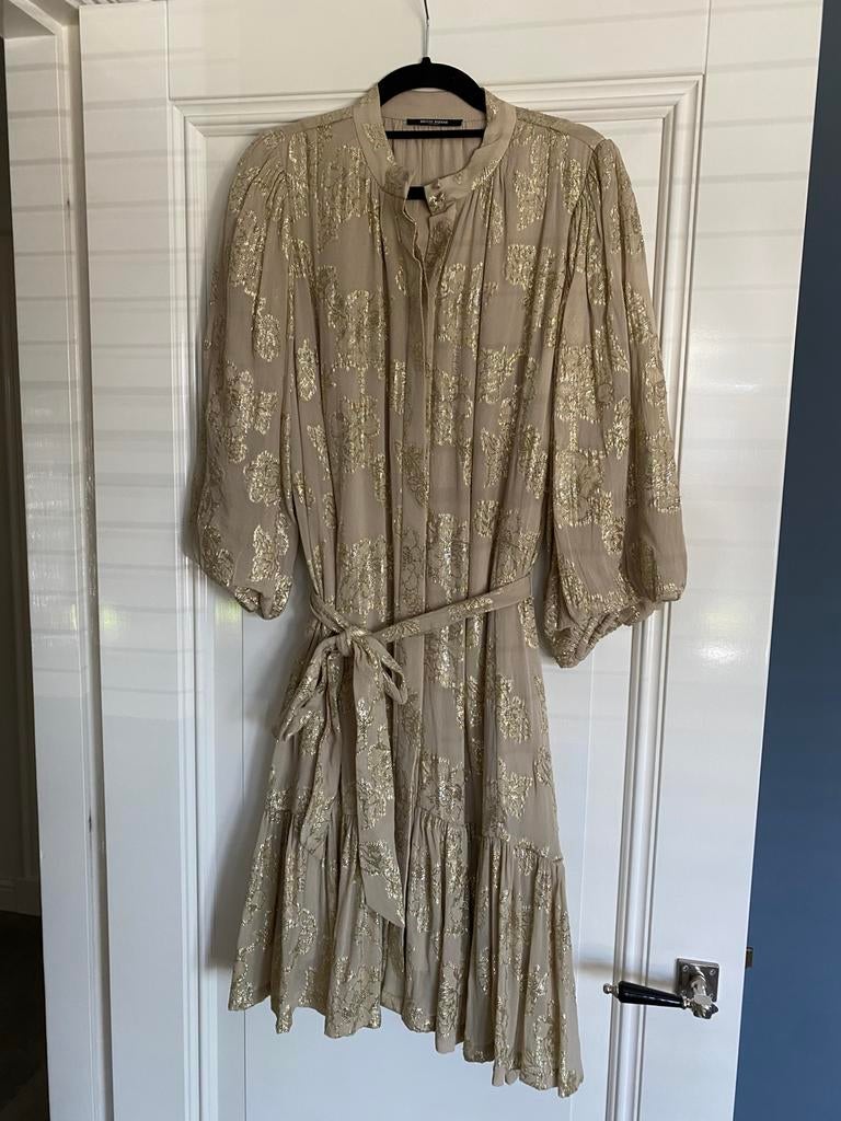 Jurk Bruuns Bazaar maat 36, Kleding | Dames, Jurken, Beige, Nieuw, Ophalen of Verzenden, Maat 36 (S)