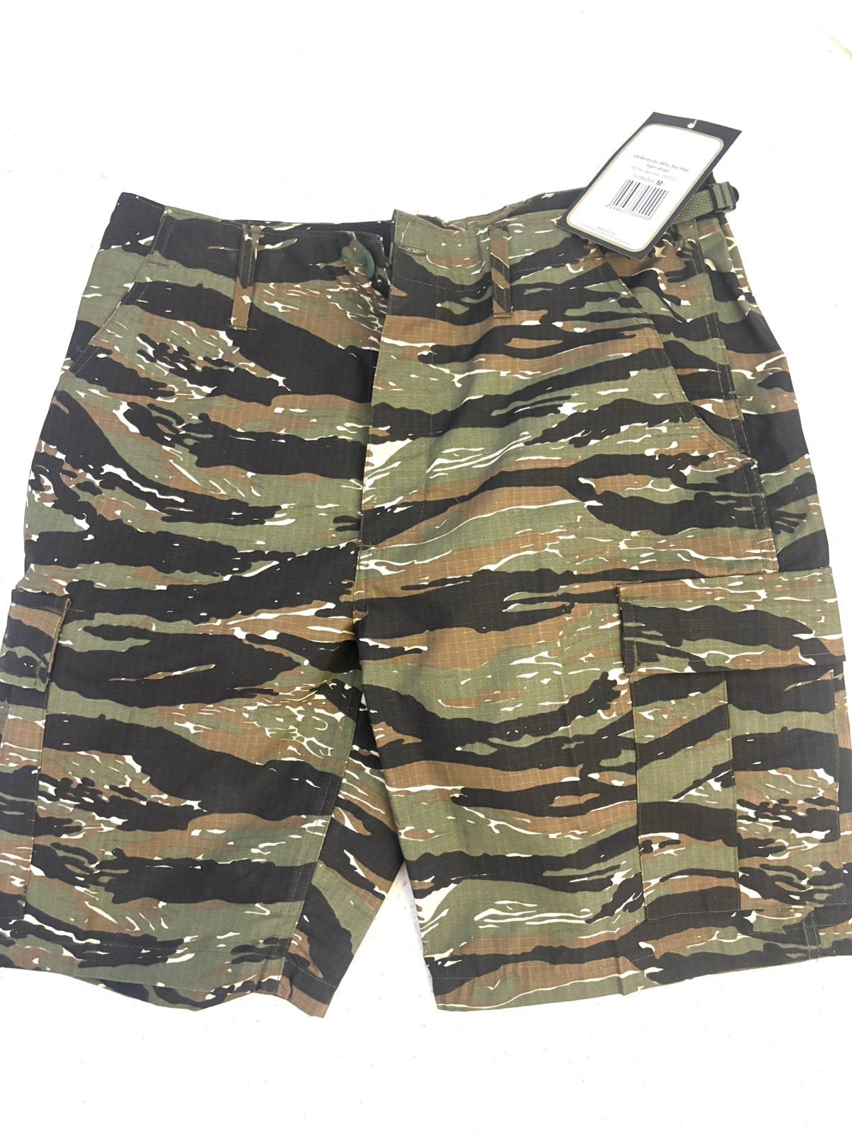TIGER STRIPE CAMO SHORTS MAAT M €27,50, Ophalen of Verzenden, Landmacht, Amerika, Kleding of Schoenen