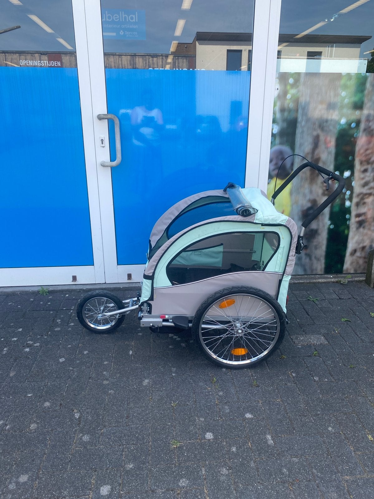 Sundvall Fietskar/Wandelwagen voor Kinderen - Zo goed als ni, Ophalen, Opvouwbaar, ., 20 tot 40 kg