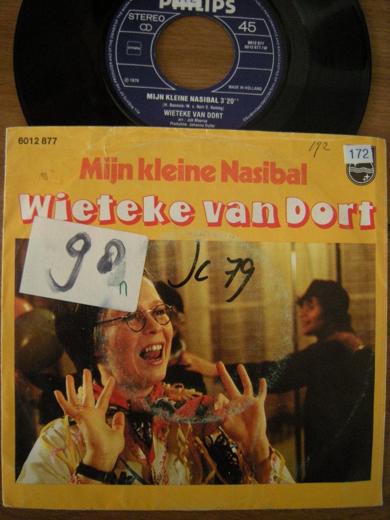 Wieteke van Dort (Mijn kleine Nasibal), Cd's en Dvd's, Gebruikt, 7 inch, Ophalen of Verzenden, Pop