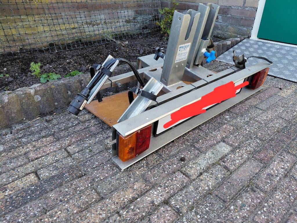 Twinny Load fietsendrager Voor 2 fietsen., Auto diversen, Fietsendragers, Ophalen, Gebruikt, Trekhaakdrager