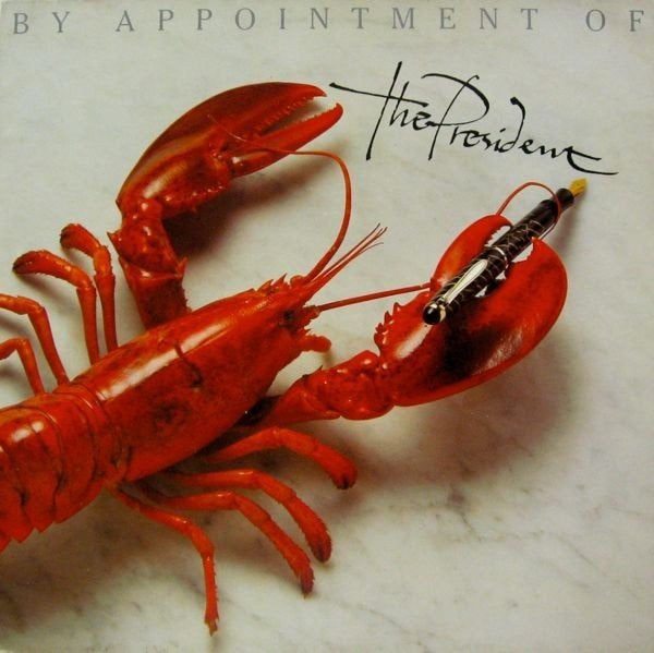 LP THE PRESIDENT - BY APPOINTMENT OF .....( Poprock NL ), Cd's en Dvd's, Vinyl | Rock, Gebruikt, Ophalen of Verzenden, Inclusief binnenhoes