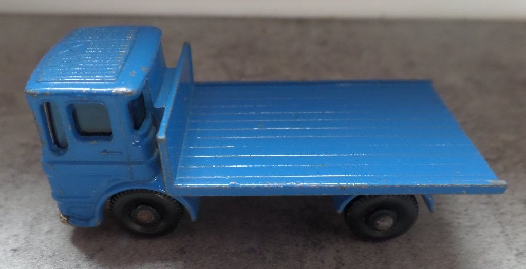 Matchbox Side Hut Truck, Ophalen of Verzenden, Zo goed als nieuw, Bus of Vrachtwagen