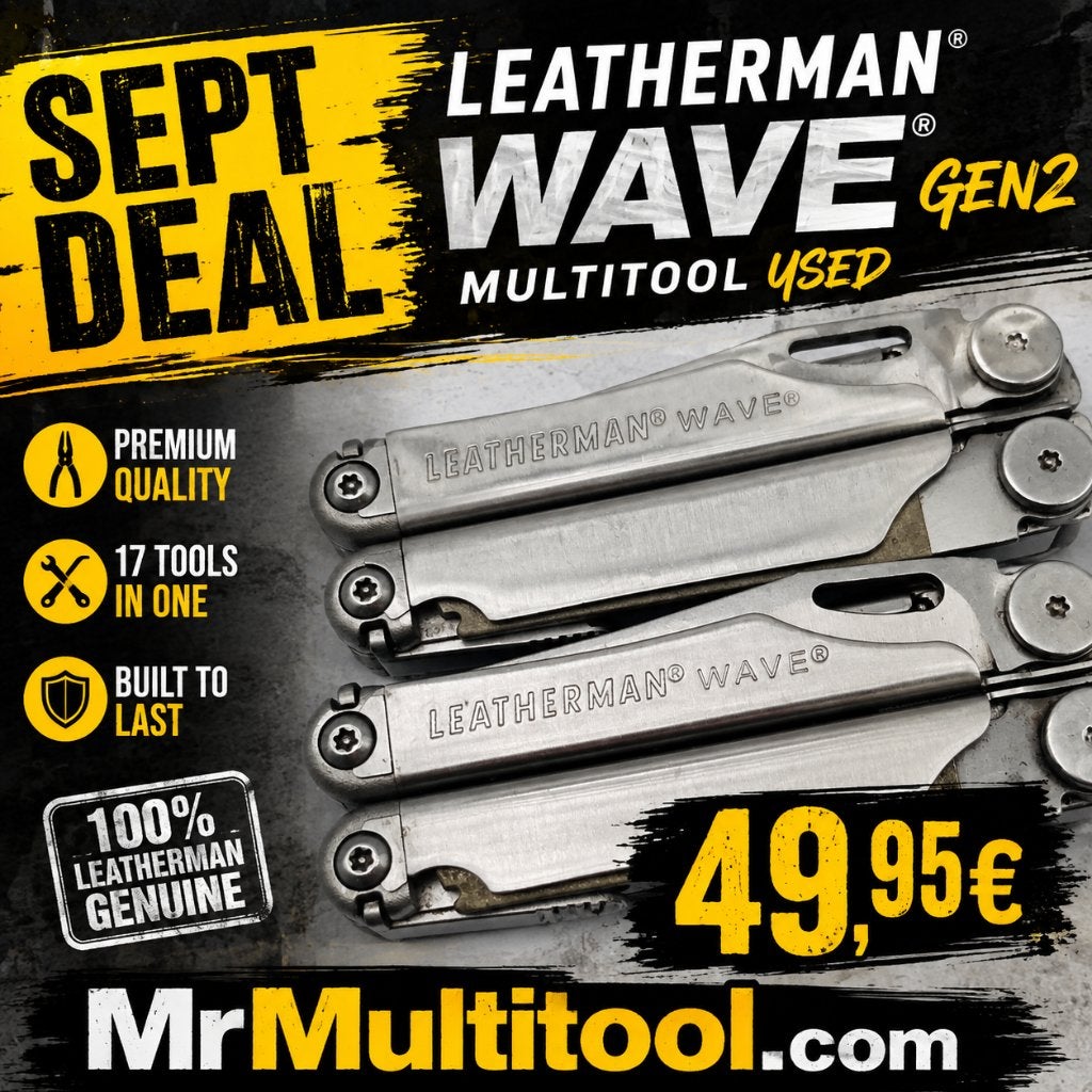Leatherman Wave Gen2 Multitool Silver Used DEAL MRMultitool!, Gebruikt, Maarten@MrMultitool.com, Ophalen of Verzenden, MrMultitool.com