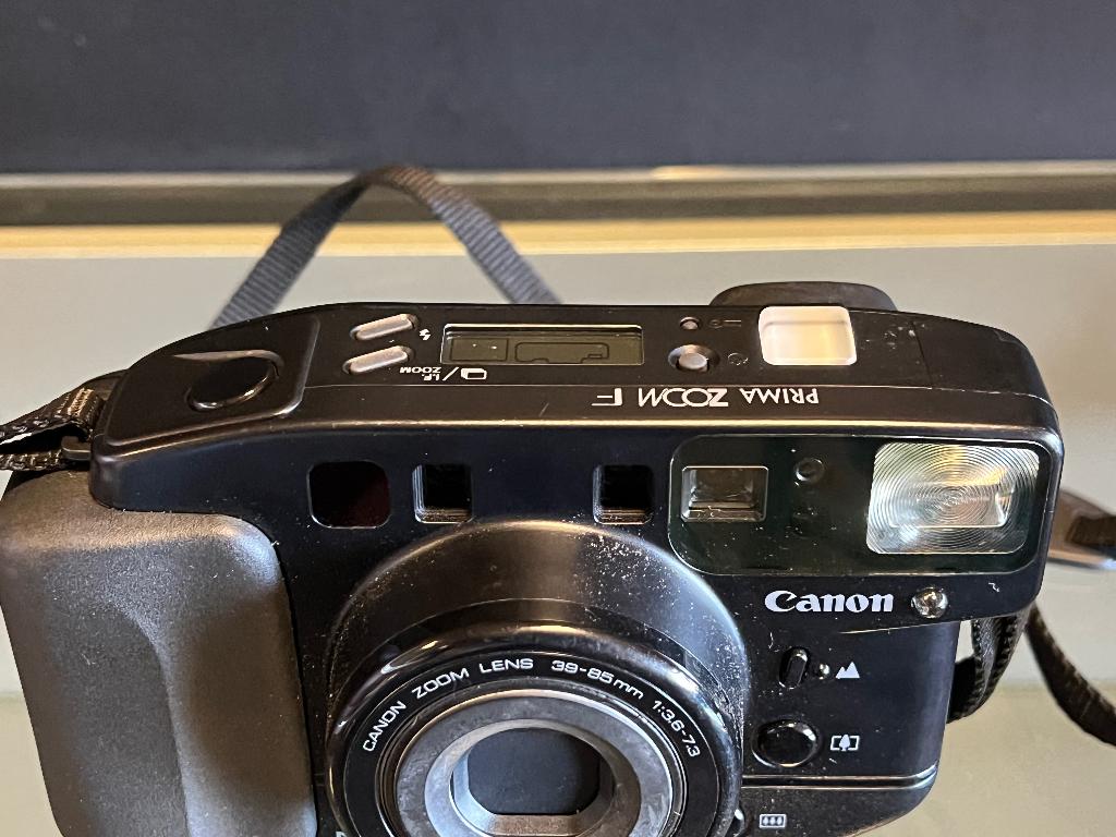 Canon Prima ZOOM F 39-85mm, Ophalen of Verzenden, Gebruikt, Compact, Canon