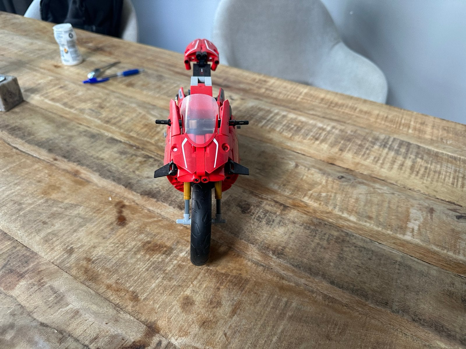 Lego Technic Ducati Panigale V4 R - Zonder doos/boekje, Ophalen of Verzenden, Gebruikt, Overige merken