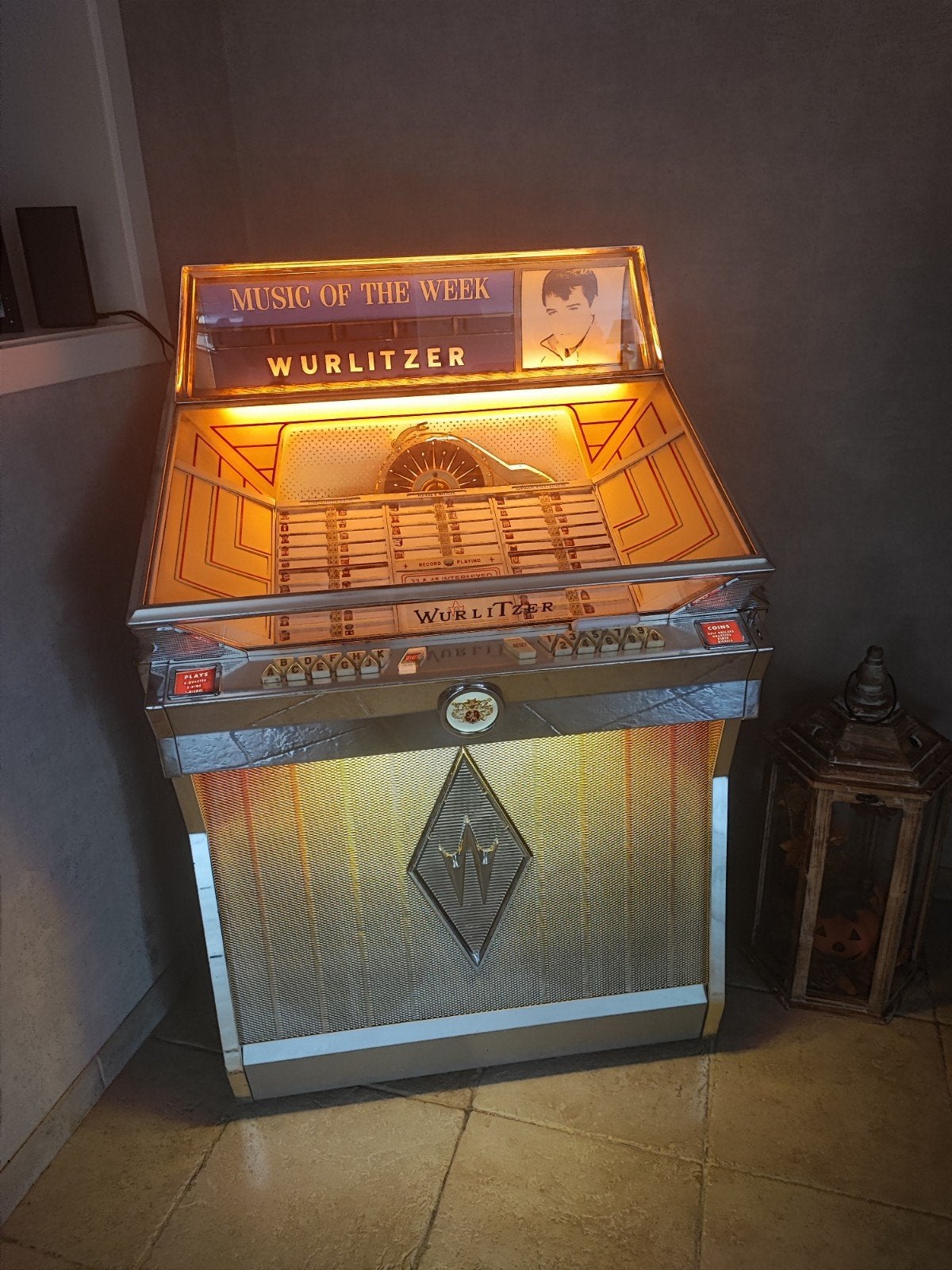 Wurlitzer 2610 Jukebox uit 1962 - Gereviseerd met LED, Verzamelen, Ophalen, Gebruikt, 1960 tot 1970, Wurlitzer