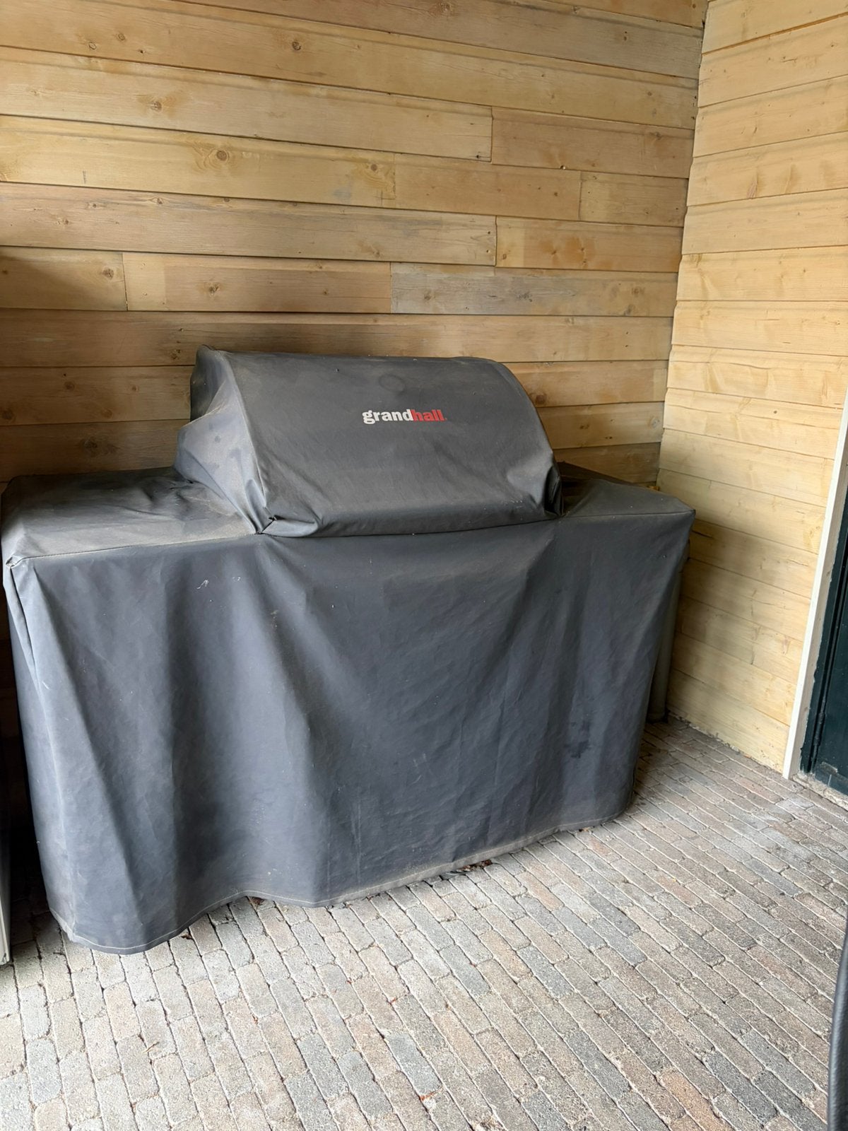 Gas BBQ en DRAAISPIT GRANTHALL, Ophalen, Gebruikt