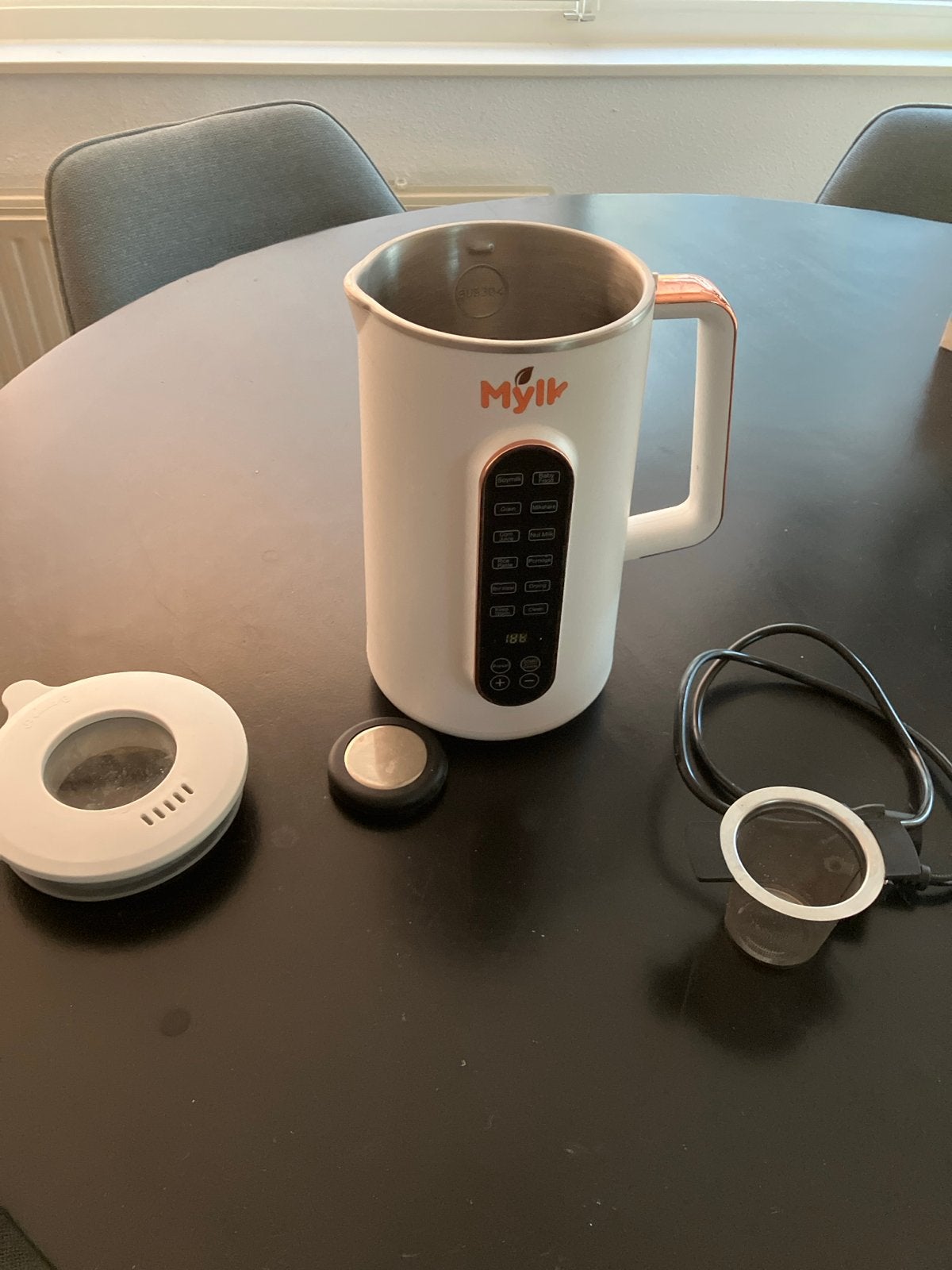 Mylk Notenmelkmaker - Zo goed als nieuw, 1 tot 2 liter, Ophalen of Verzenden, Zo goed als nieuw, 1 snelheid