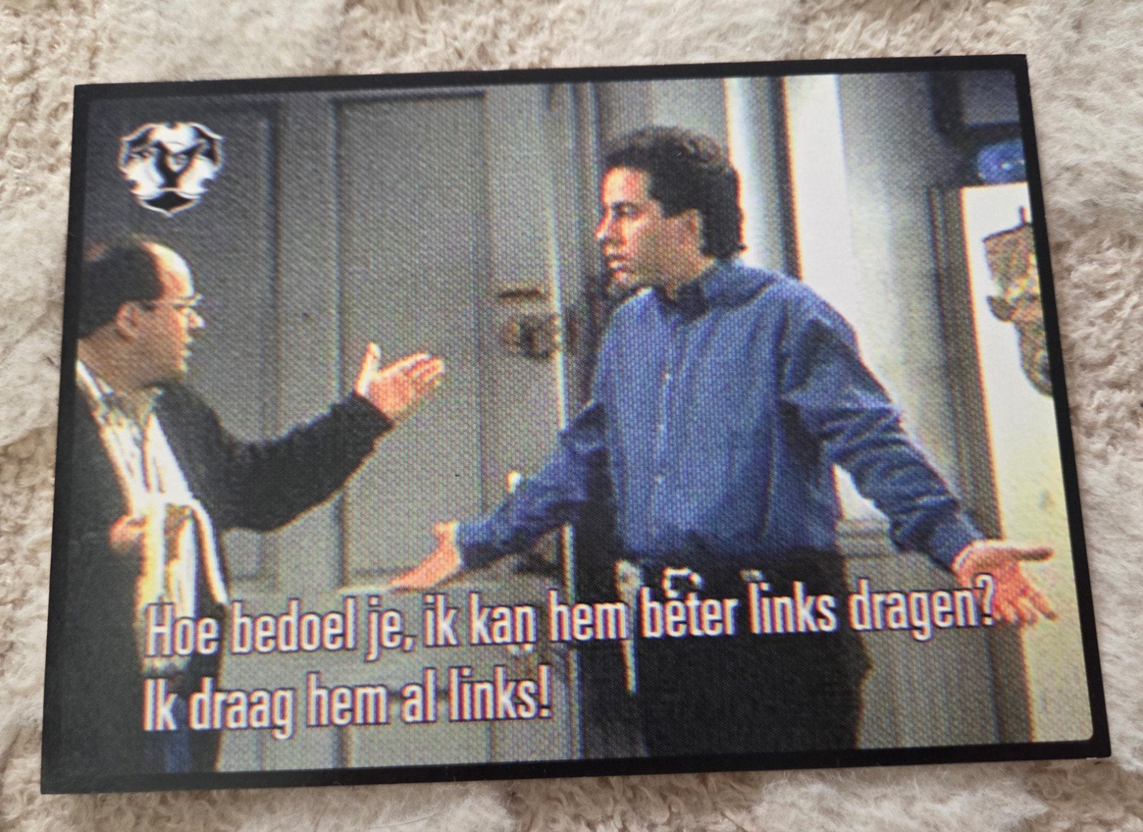 Seinfeld Ansichtkaart - Grappige Quote, Verzenden, 1980 tot heden, Ongelopen, Sterren en Beroemdheden