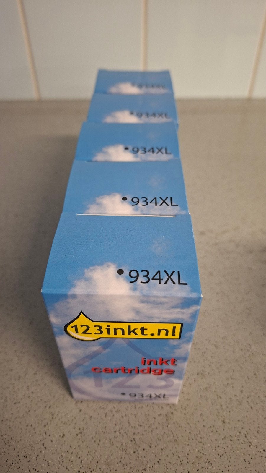 Inktcartridges 934XL zwart, 935XL cyaan en HP 935, Ophalen of Verzenden, Nieuw