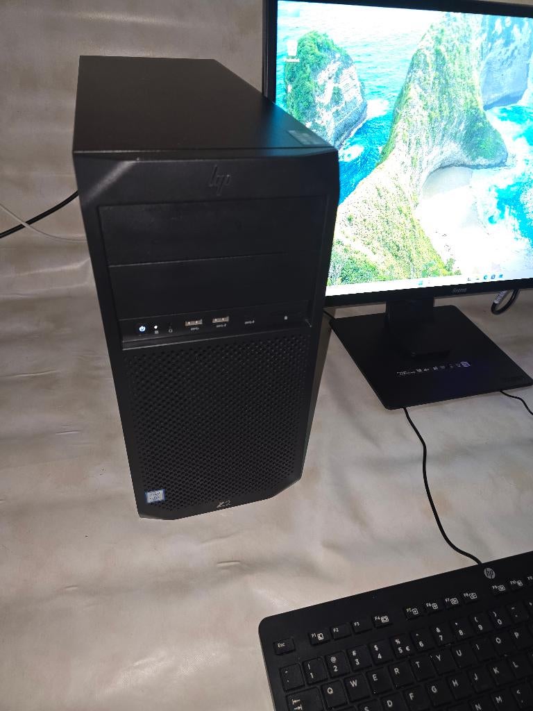 HP Z2 workstation met i7 9e gen en NVMe, Computers en Software, Desktop Pc's, Ophalen, 32 GB, 512 GB, Zo goed als nieuw