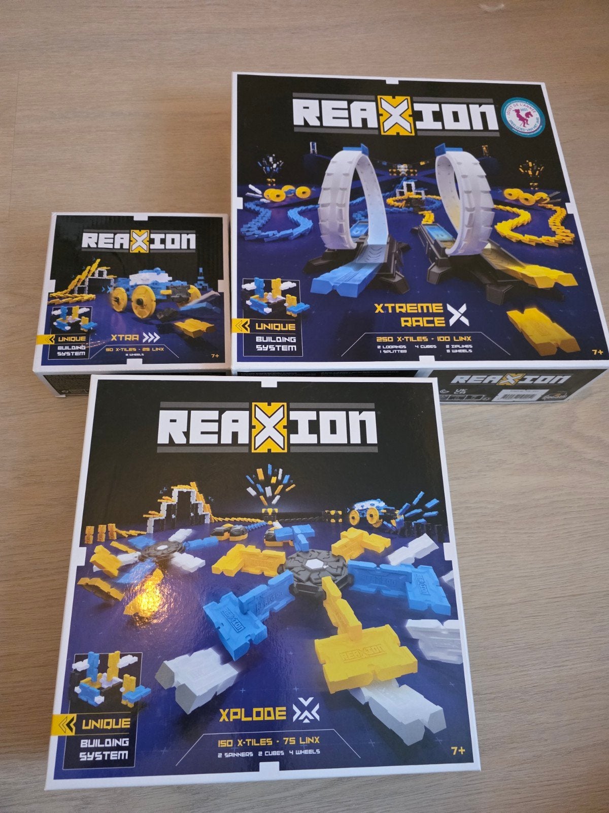 Reaxion grote, middelgrote en kleine set, Ophalen, Zo goed als nieuw