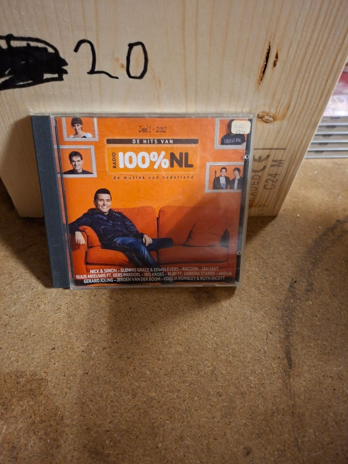 Radio 100% NL De Hits Van Deel 1 - 2012 CD, Ophalen of Verzenden, Gebruikt, Pop, Verzamelalbum