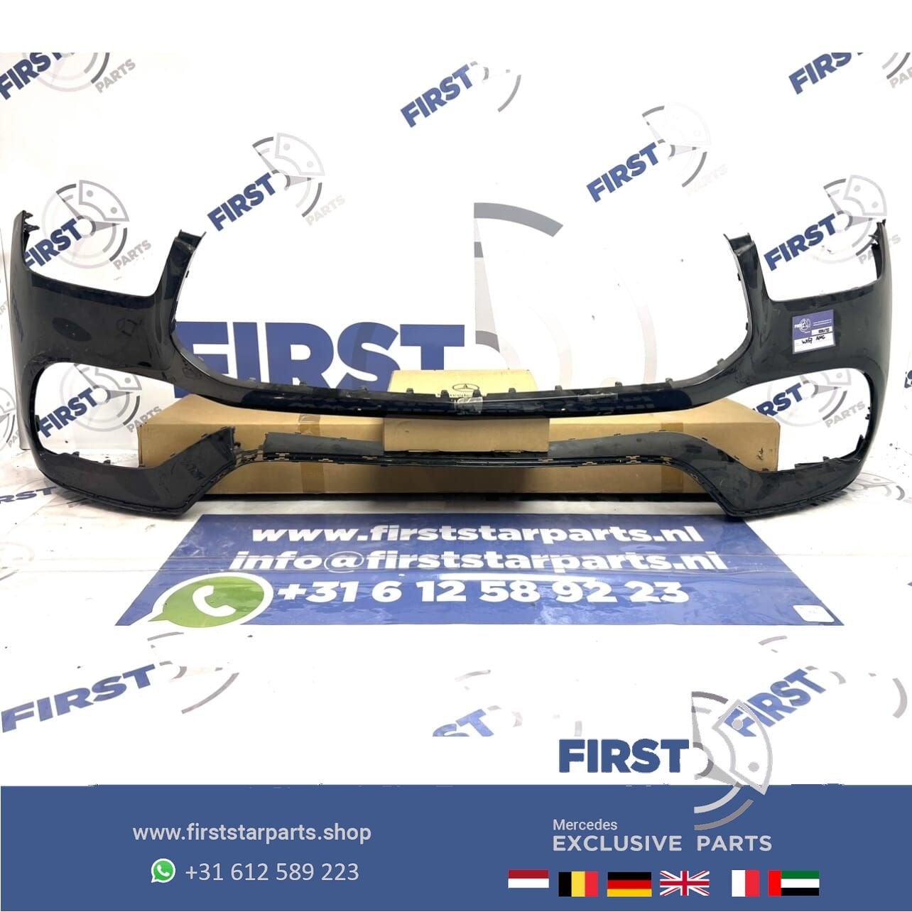 W167 V167 C167 GLE 43 AMG VOORBUMPER ZWART WIT GRIJS BLAUW o, Gebruikt, -, Voor, Ophalen of Verzenden