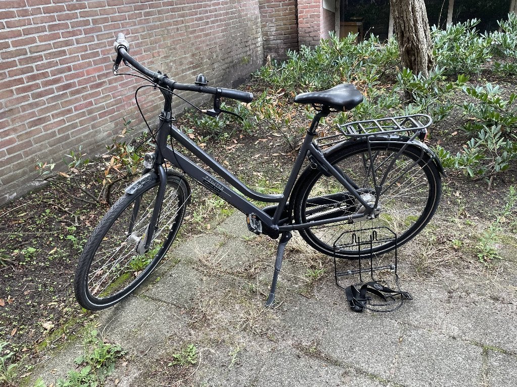 Damefiets Pointer - Noflik Ride (met fietsrek), Versnellingen, Zo goed als nieuw, 50 tot 53 cm, Schijfrem
