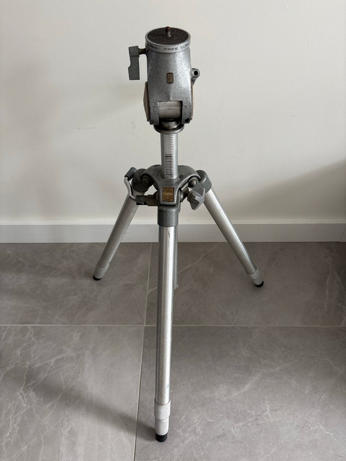 Vintage SLIK Master camerastatief Japan ca. 1960, Ophalen of Verzenden, Zo goed als nieuw, Driepoot