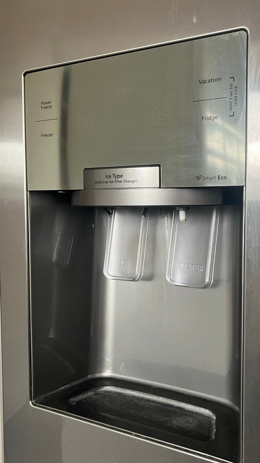 Samsung RH77H80307H - Amerikaanse Koelkast, 200 liter of meer, 60 cm of meer, Met aparte vriezer, 160 cm of meer