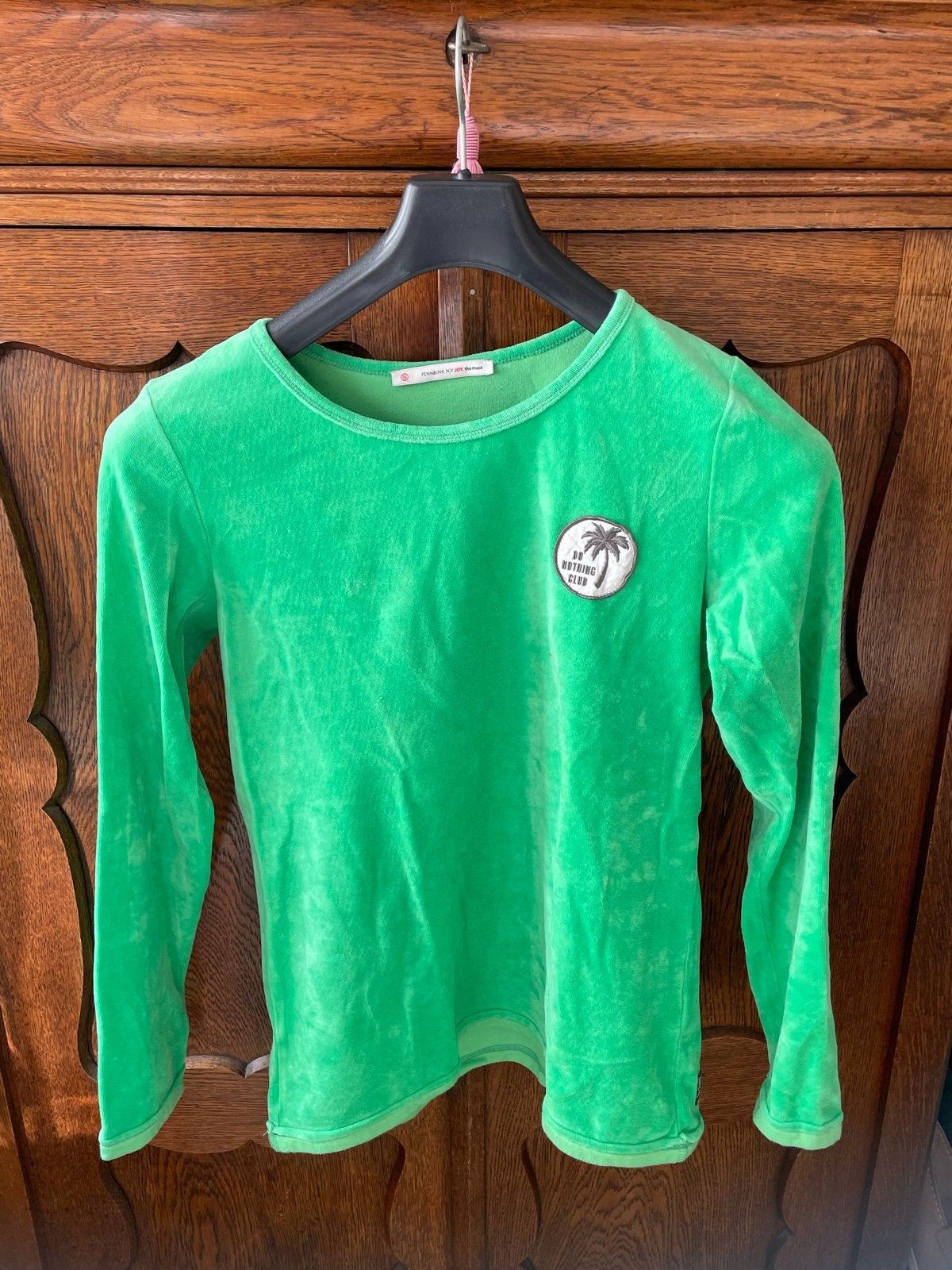 Groene fluwelen trui van Penn&Ink N.Y. the muse, Kinderen en Baby's, Ophalen of Verzenden, Zo goed als nieuw, Trui of Vest