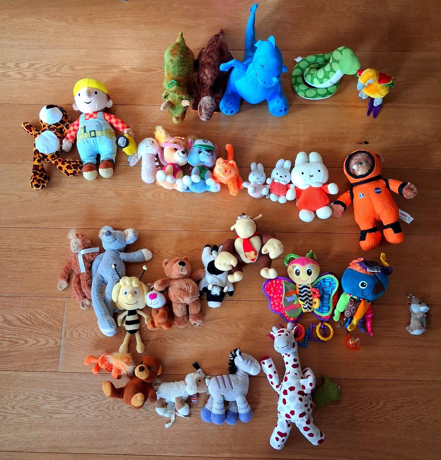 Knuffels, Kinderen en Baby's, Gebruikt, Overige typen, Ophalen of Verzenden, Middelgroot (20 tot 80 cm)