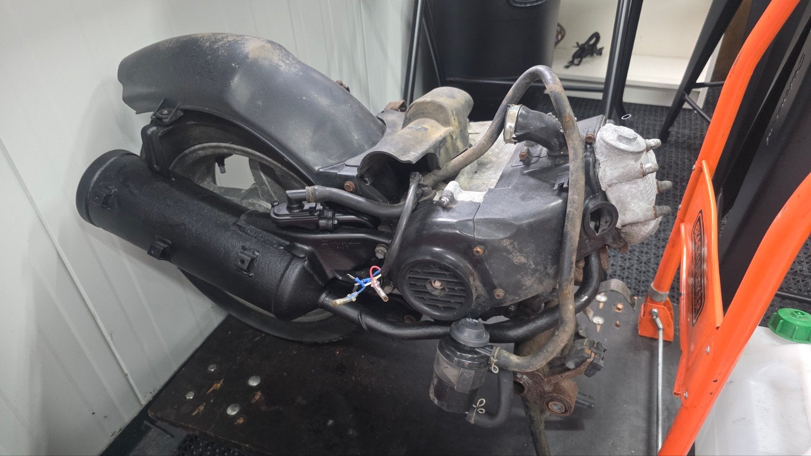 Compleet motorblok Sym Fiddle 2, Ophalen, Gebruikt, Blok, SYM