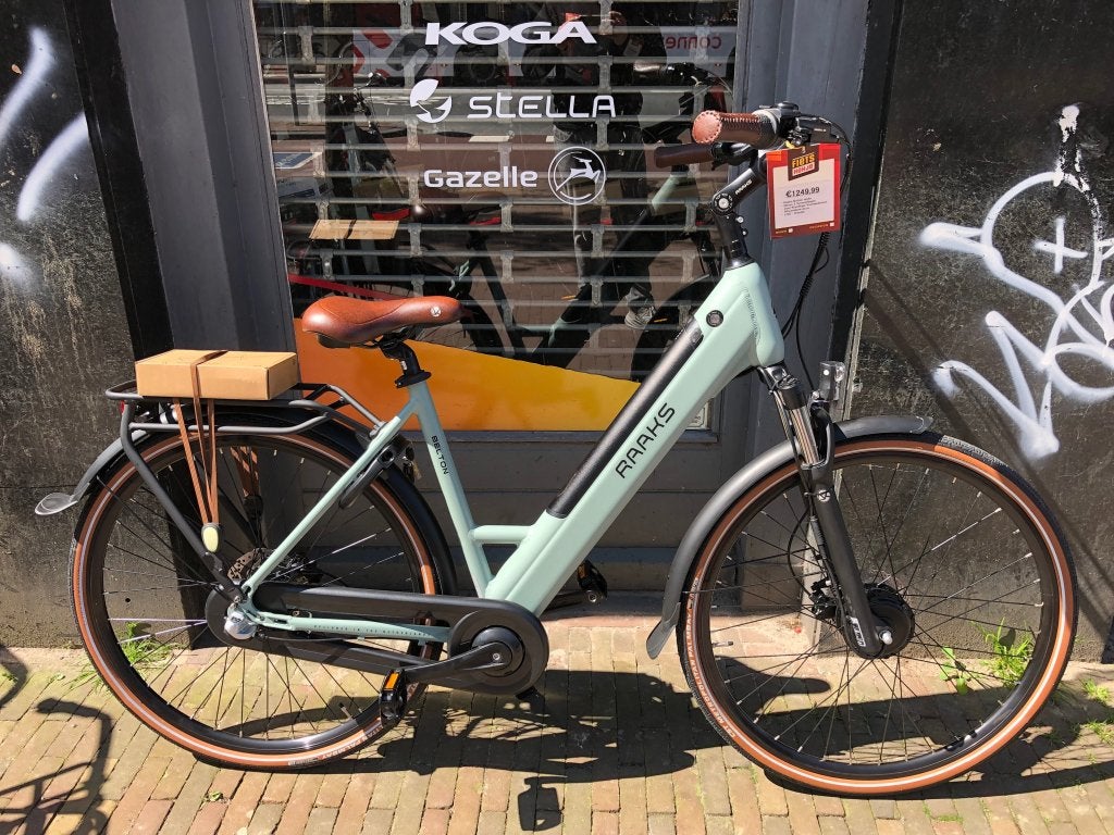 Fietshokje Houtplein: Raaks Belton Groen