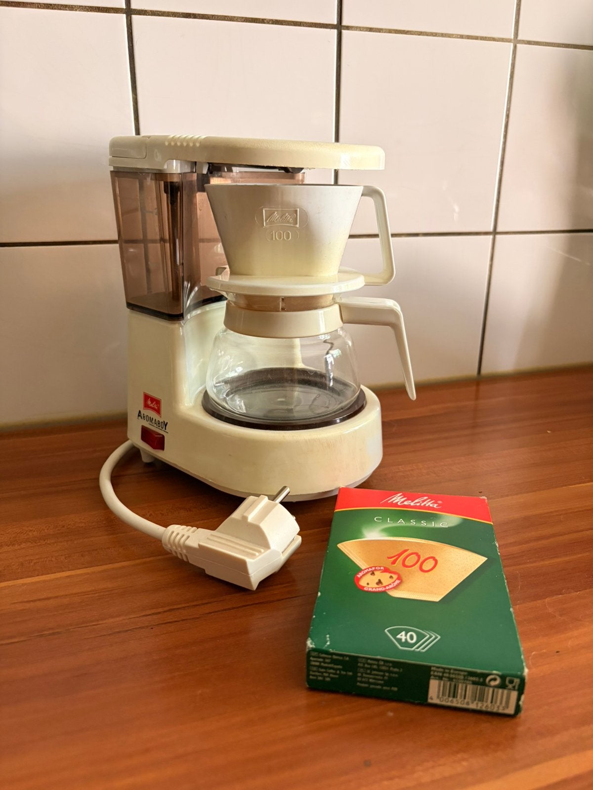 Melitta koffiezetapparaatje vintage, Ophalen of Verzenden, Gebruikt, Koffiemachine