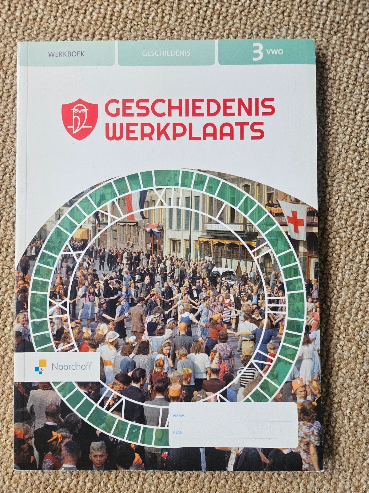 Geschiedenis Werkplaats 3 VWO Werkboek Noordhoff, Boeken, Schoolboeken, Ophalen of Verzenden, Zo goed als nieuw, VWO, Geschiedenis