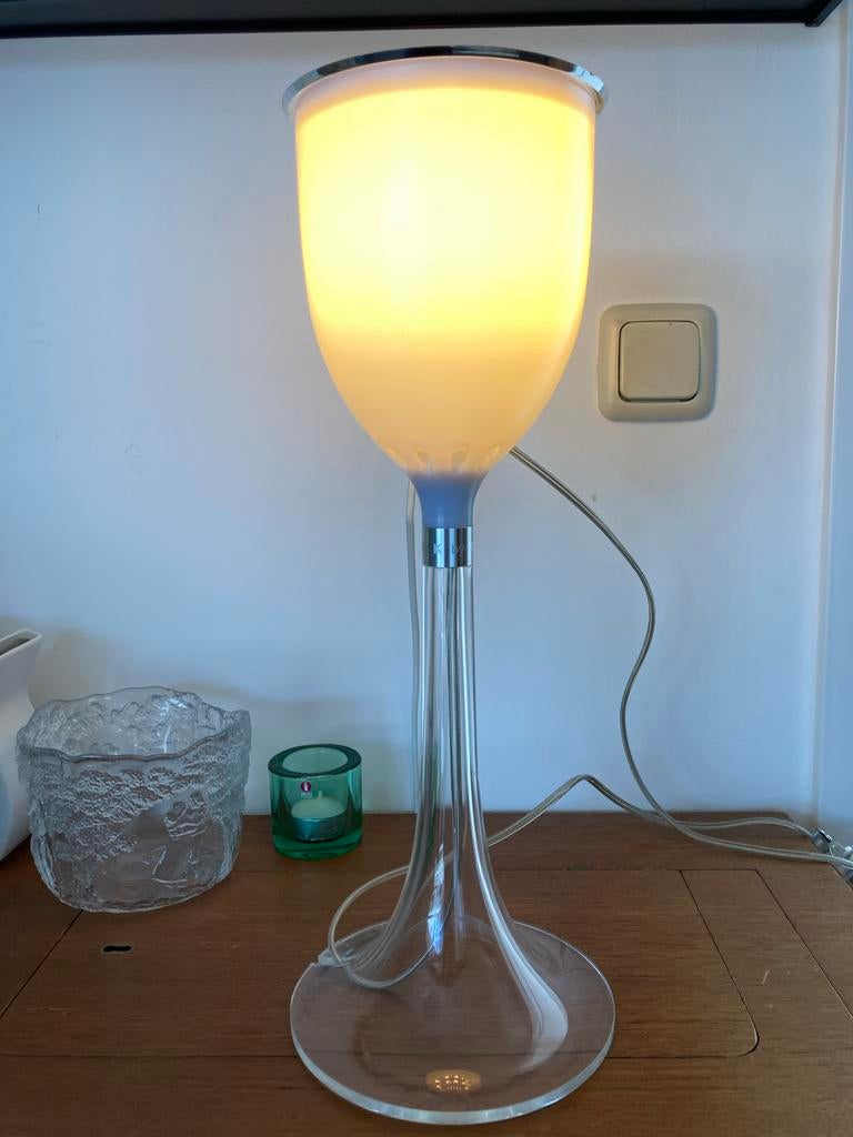 Flos Miss K Tafellamp - Design van Philippe Starck, Overige kleuren, Ophalen of Verzenden, Minder dan 50 cm, Glas