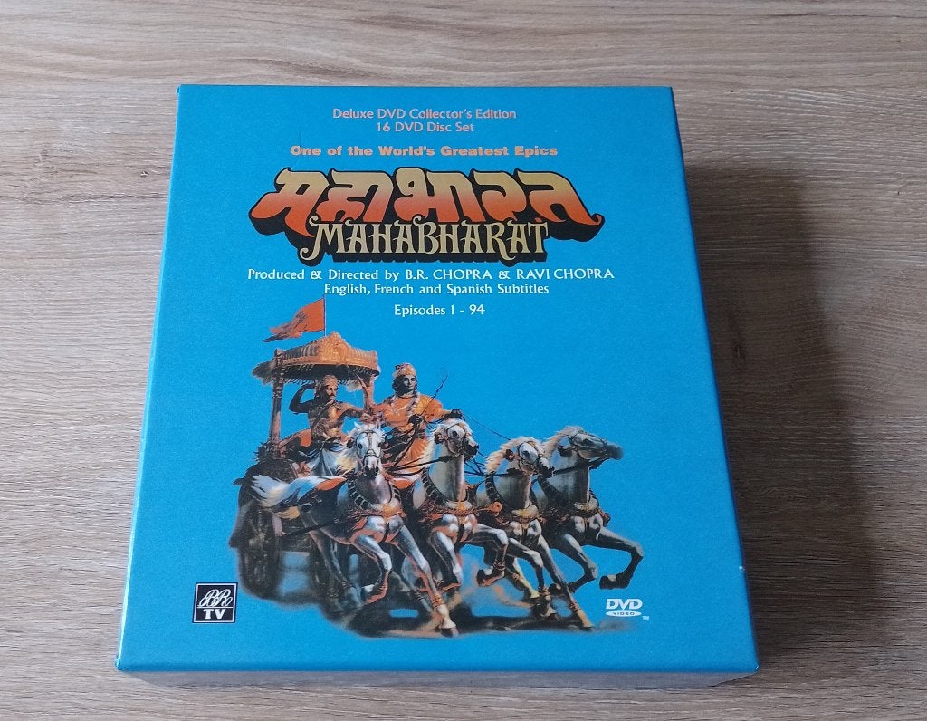 dvd mahabharat serie 16 dvd collectors edition episodes 1-94, Cd's en Dvd's, Alle leeftijden, Ophalen of Verzenden, Gebruikt, Complete serie