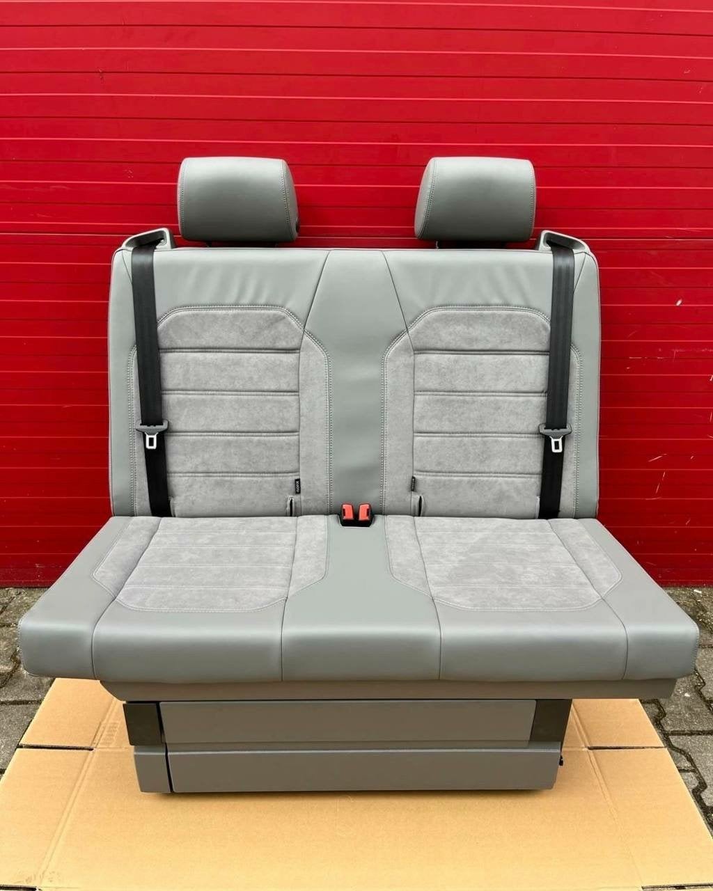 VW T5 T6 T6.1 California lederen alcantara slaapbank achter, Ophalen, Gebruikt, Volkswagen