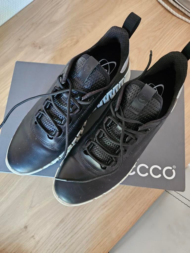 Ecco zwart maat 41, Ophalen of Verzenden, Zo goed als nieuw, Zwart, Sneakers of Gympen