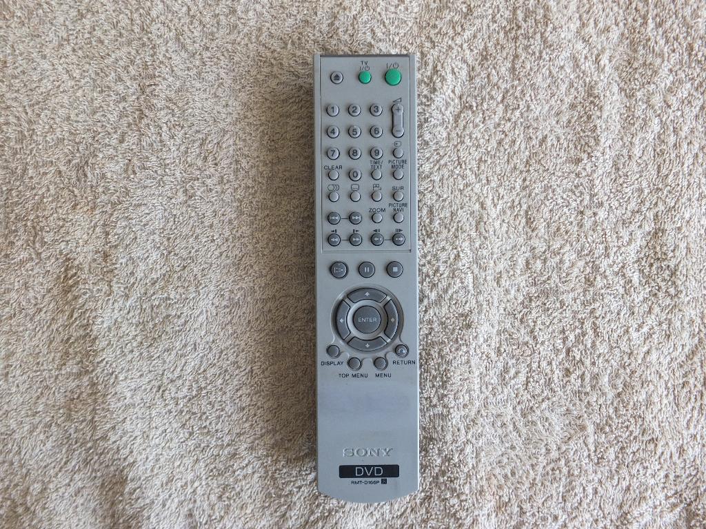 SONY afstandsbediening voor DVD speler (model: RMT D166P), Ophalen of Verzenden, Zo goed als nieuw, Origineel, Dvd