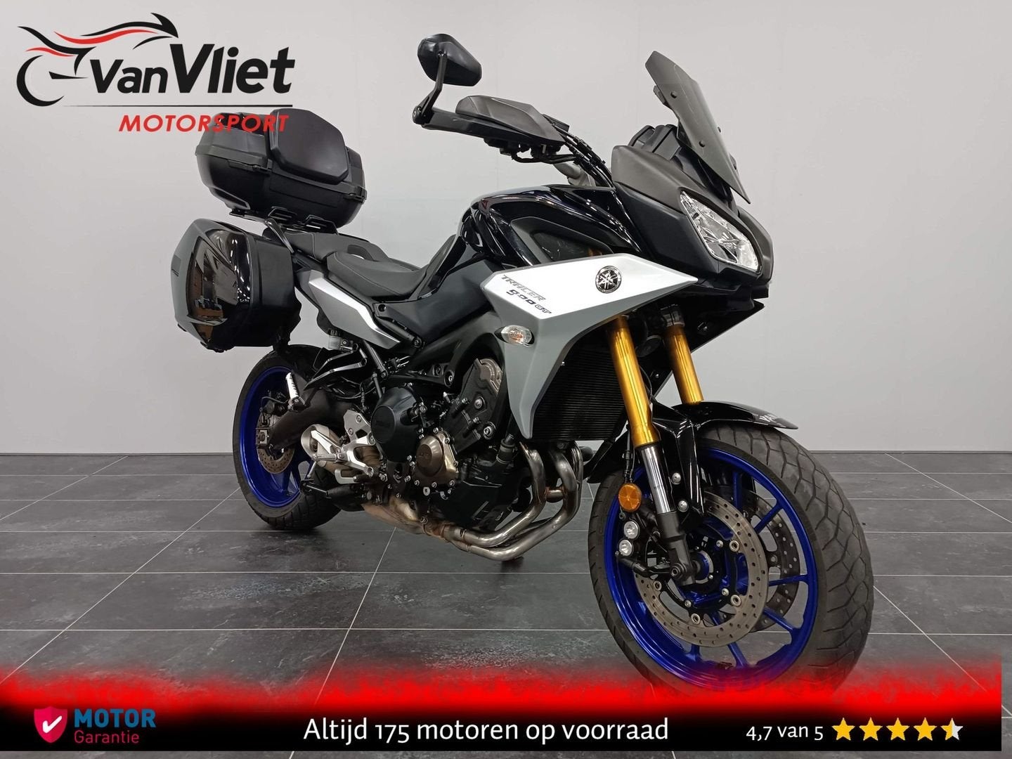 Prachtige Yamaha Tracer 900 GT 3 Yamaha koffers 2018, Bedrijf, Toermotor, YAMAHA, Onbekend