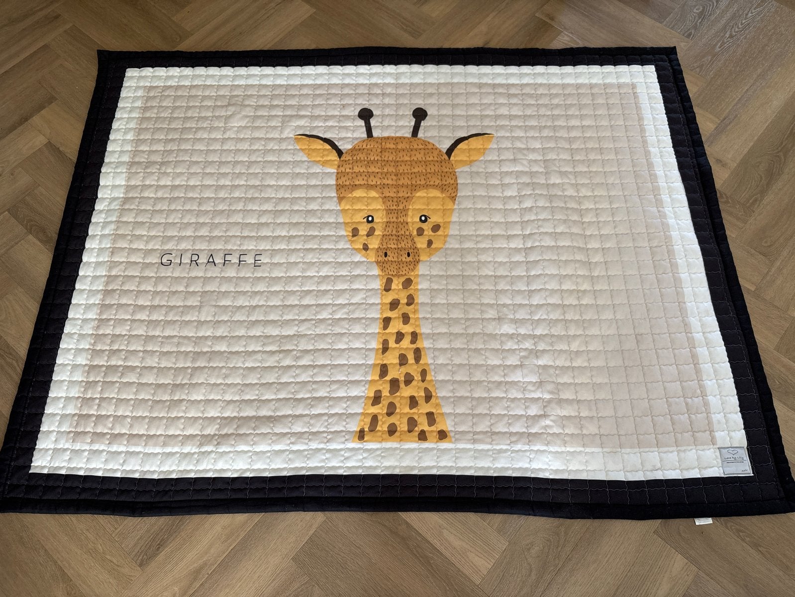 Love by Lily baby speelkleed giraffe 200x150cm, Ophalen, Gebruikt