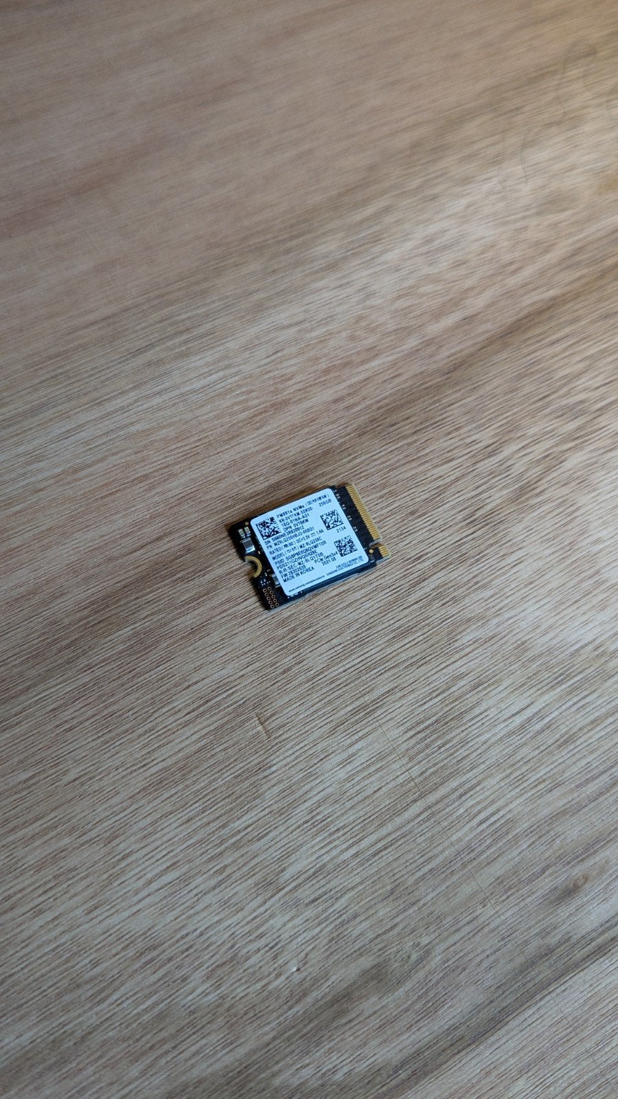 Samsung PM991a NVMe SSD 256GB M.2 PCIe Gen3x4, Computers en Software, Harde schijven, Intern, 256GB, Server, Ophalen of Verzenden