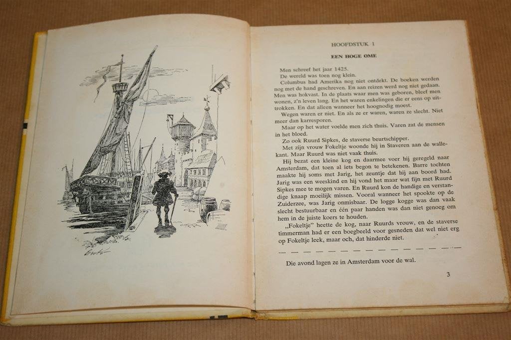 De Staverse beurtschipper - Echo der eeuwen 15 - R. Feenstra, Ophalen of Verzenden, Gelezen