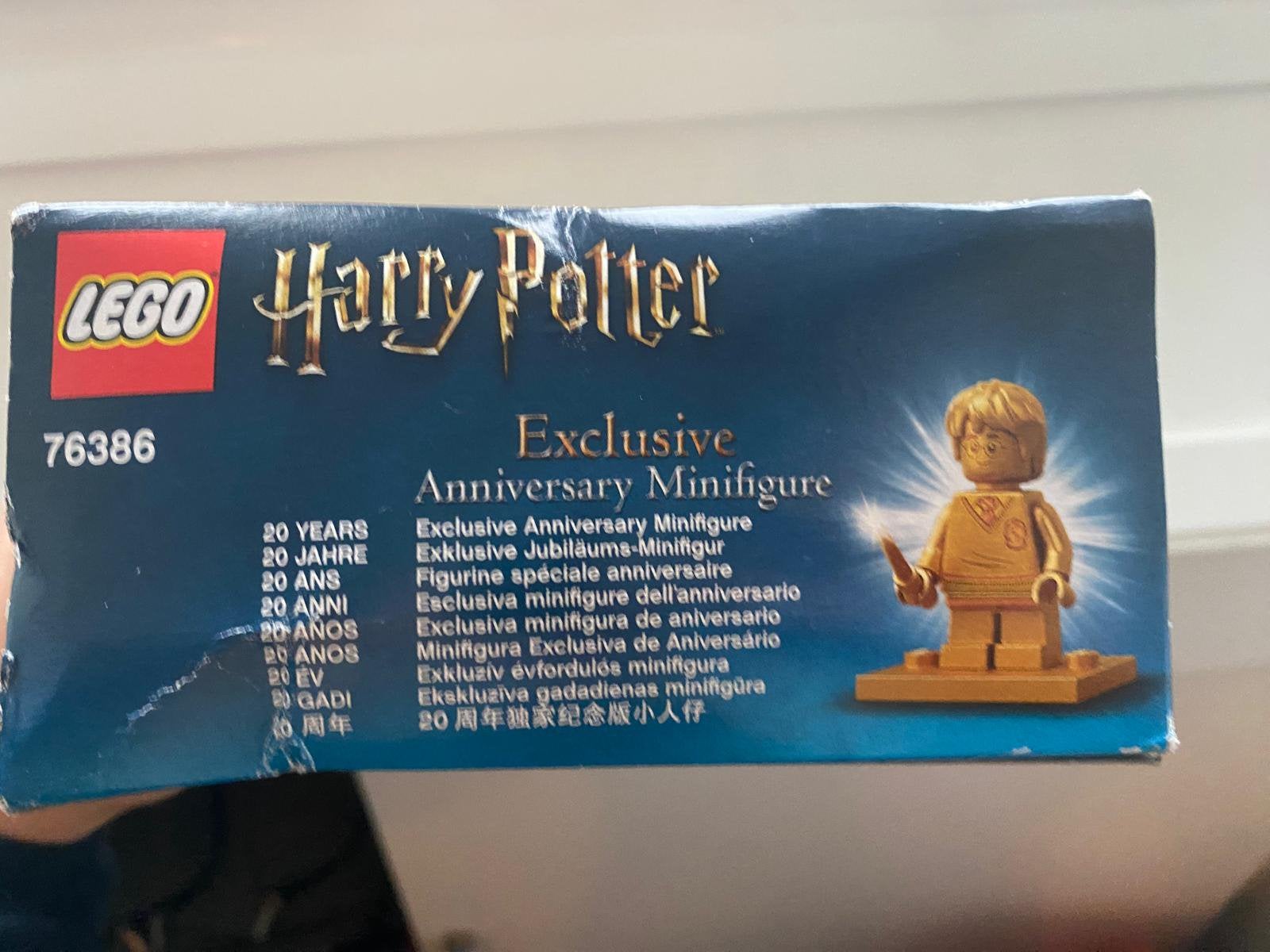 LEGO Harry Potter 76386 compleet + gouden Harry 20 jaar, Ophalen of Verzenden, Gebruikt, Overige typen