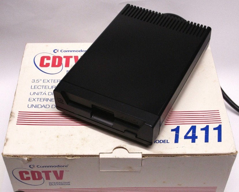 Amiga CDTV CD-1411 Floppy disk drive GEZOCHT, Computers en Software, Ophalen of Verzenden