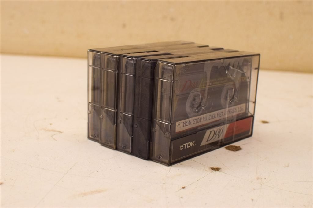 5 stuks TDK cassettebandjes 46790, Ophalen of Verzenden, Gebruikt, Overige genres, 1 bandje