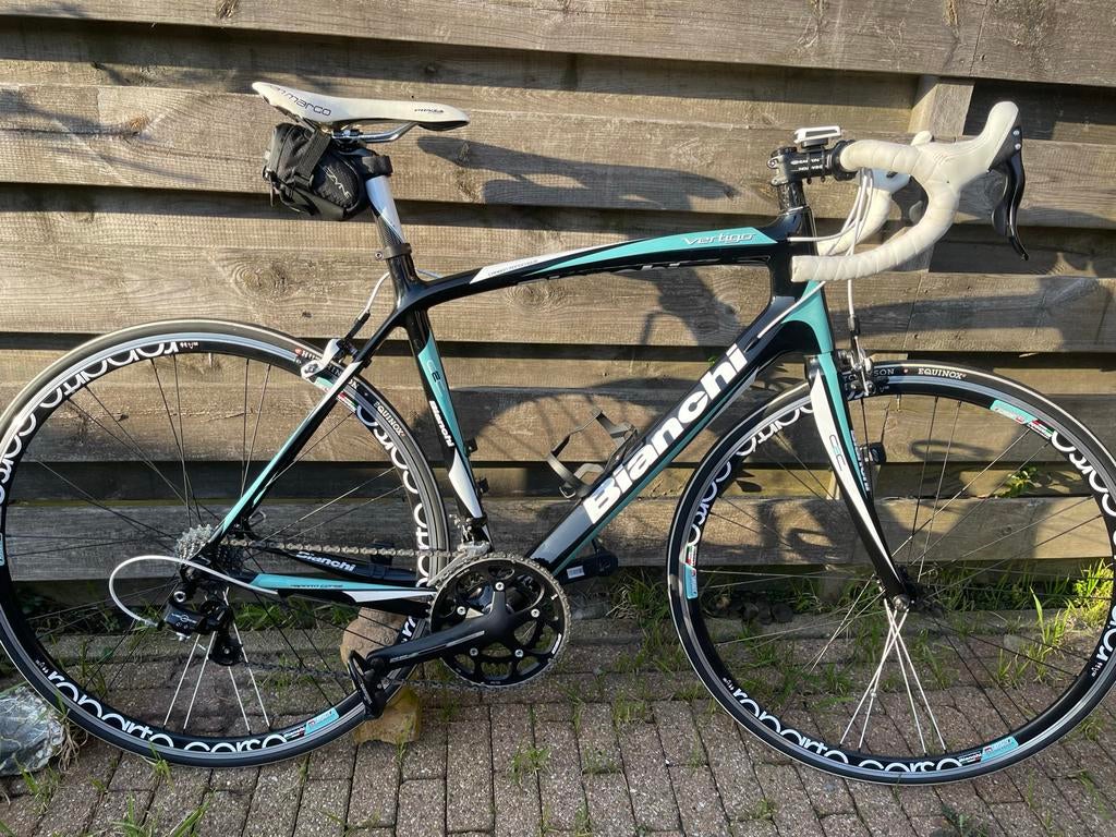 Bianchi Vertigo Carbon racefiets “57”, 28 inch, Carbon, Heren, Zo goed als nieuw