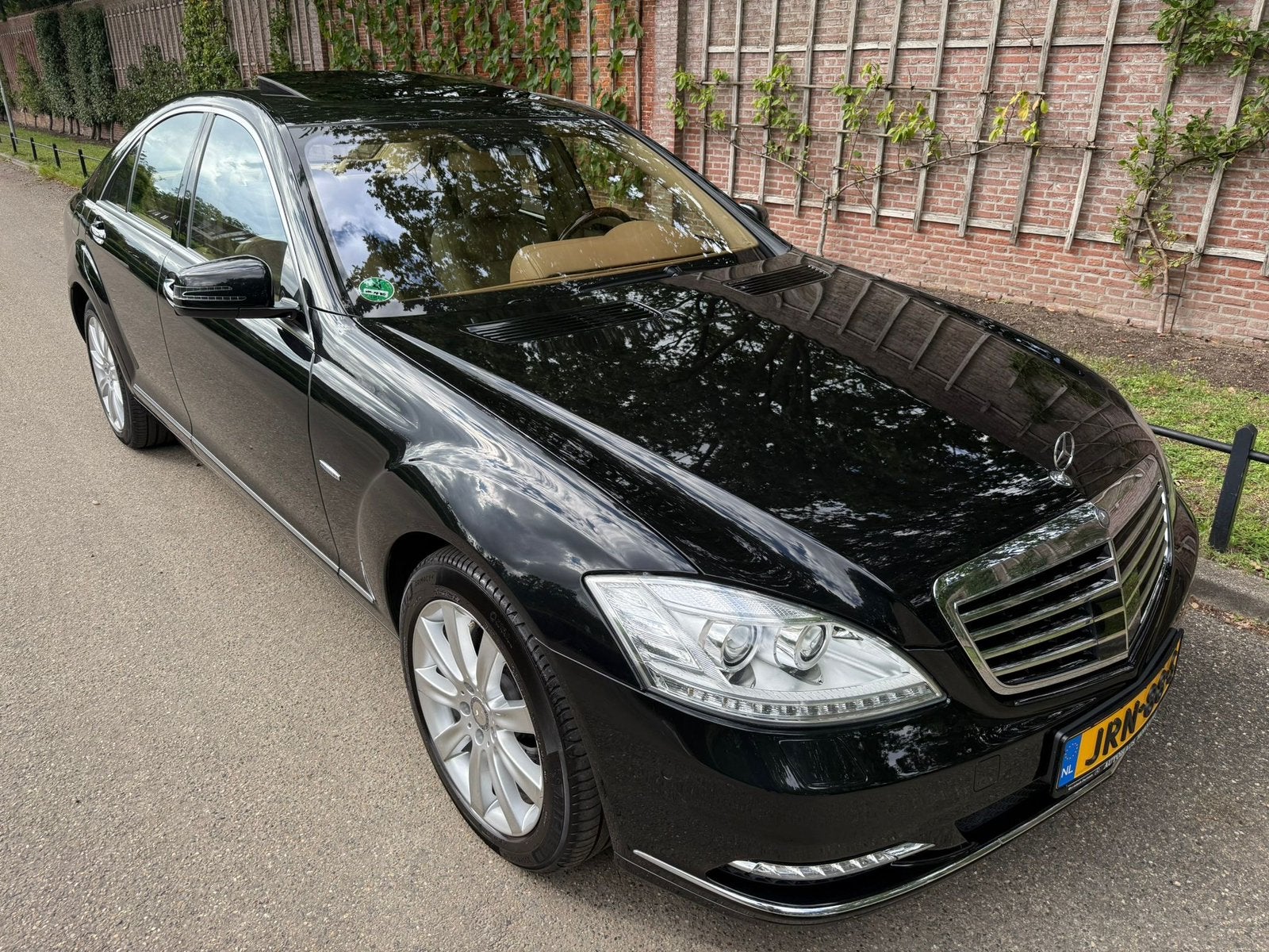 Mercedes-Benz S-Klasse 4.7 S500 BE 4MATIC AUT 2011 Zwart, 435 pk, Zwart, Lichtsensor, Particulier