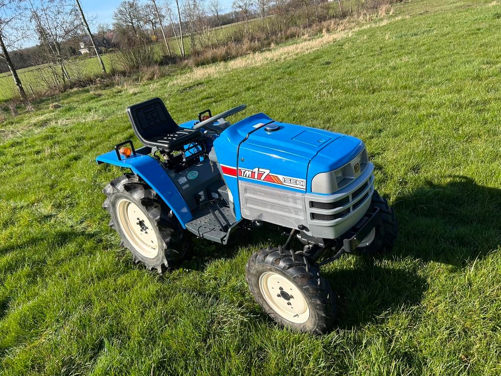 Hele nette Iseki TM17 mini / midi tractor 4x4, Gebruikt, Tot 2500, Tot 80 Pk, Ophalen