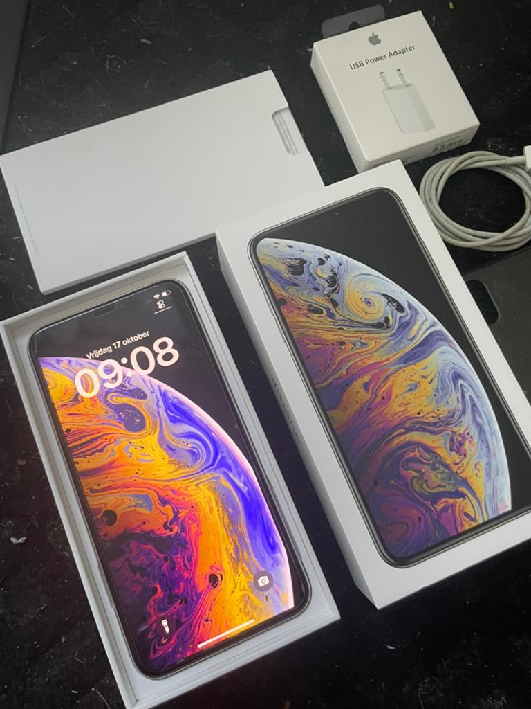 *Nieuwstaat* Iphone XS Max 256gb, Telecommunicatie, Mobiele telefoons | Apple iPhone, Ophalen, 128 GB, Zo goed als nieuw, Zonder simlock