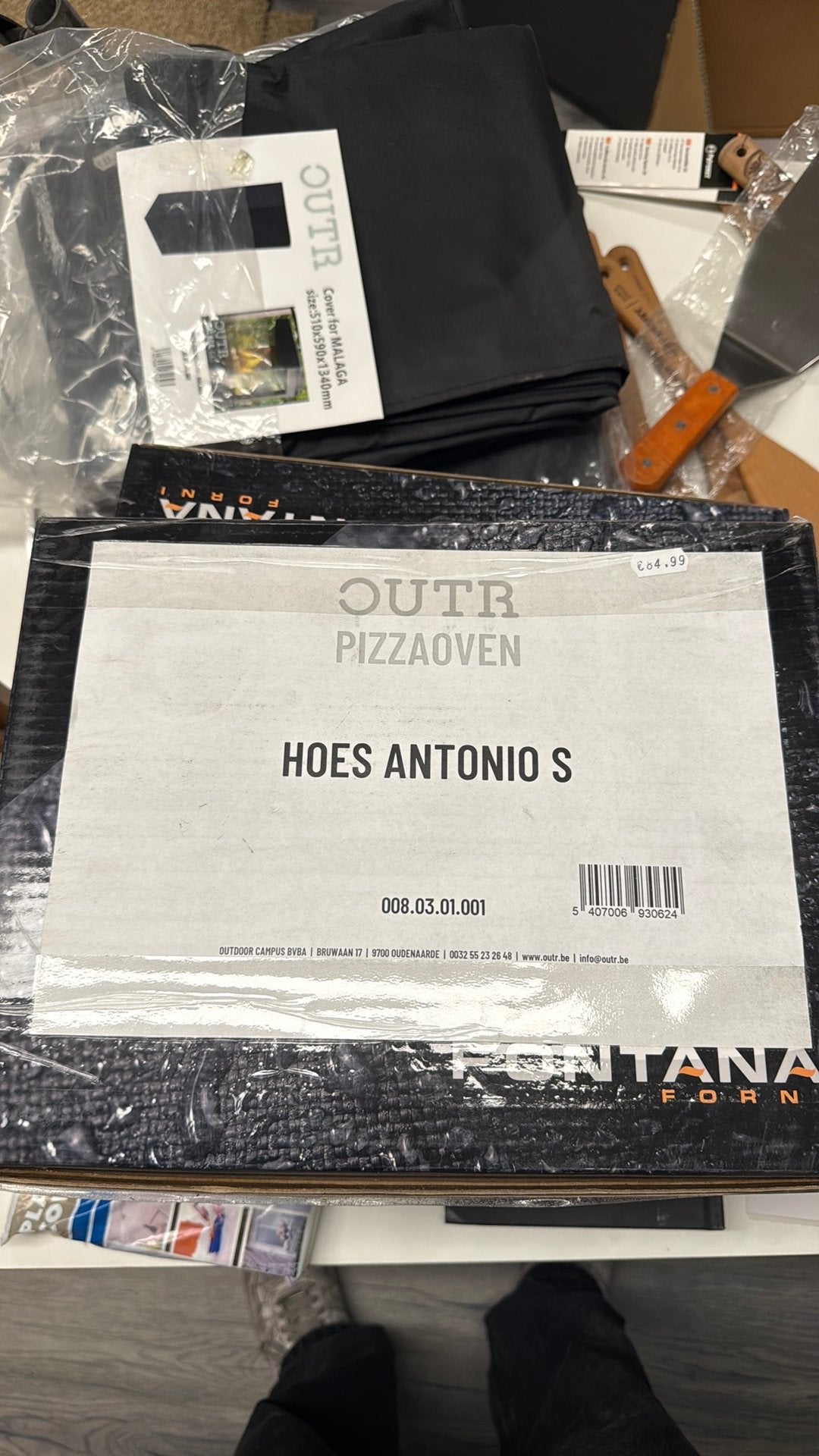 outr pizzaoven hoes antonio S Fontana forni, Tuin en Terras, Pizzaovens, Ophalen of Verzenden, Nieuw