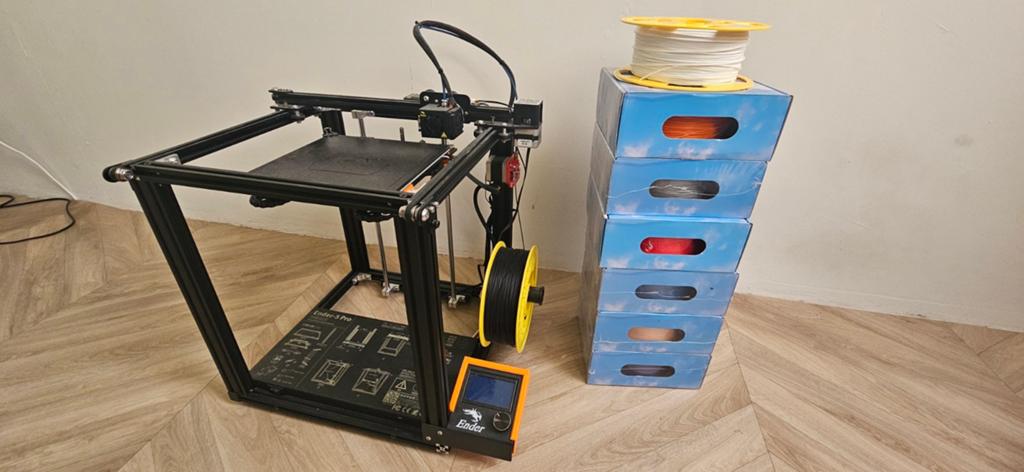 Creality Ender 5 Pro 3D-printer met filament, Computers en Software, 3D Printers, Ophalen, Gebruikt, Filament, Creality