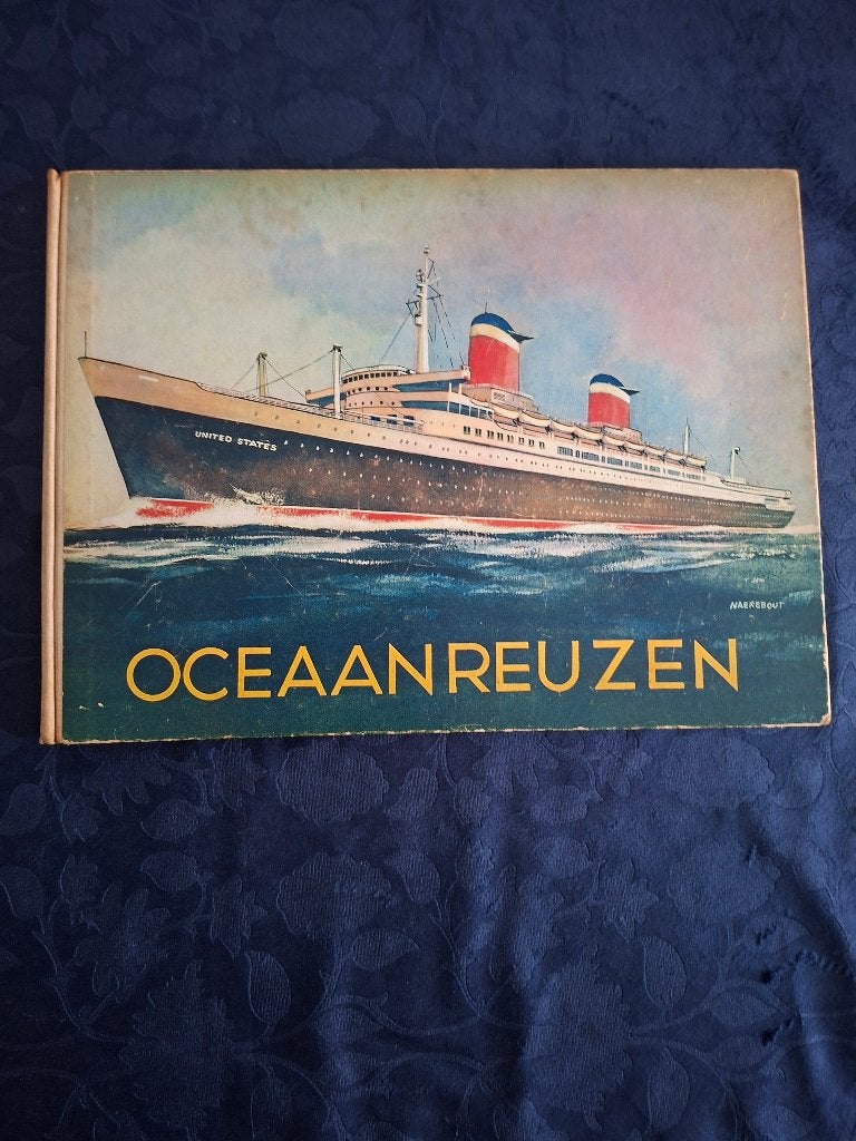 Plaatjesalbum " OCEAANREUZEN"COMPLEET, Boeken, Ophalen of Verzenden, Gelezen