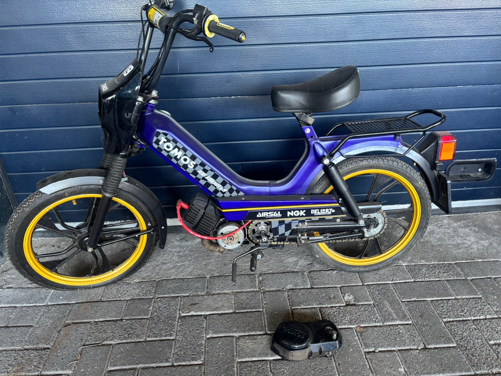 Tomos blauw kenteken, Fietsen en Brommers, Brommers | Tomos, Nieuw, Ophalen of Verzenden, 2 versnellingen, 50 cc